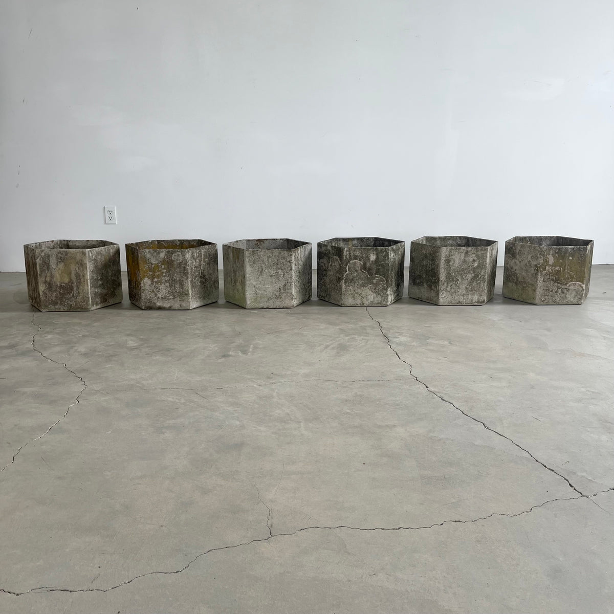 Hexagonal Fibercement Planters
