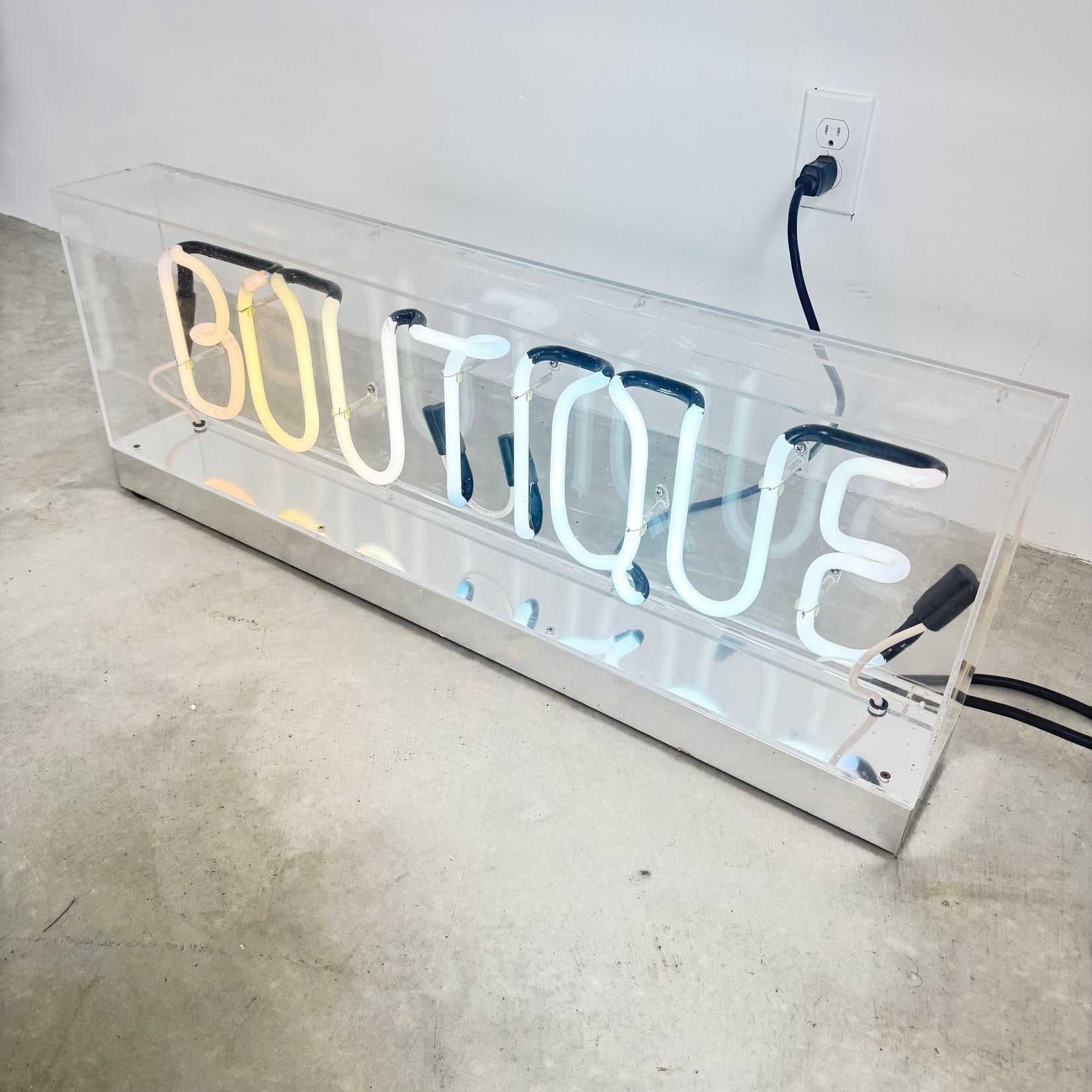 Neon Boutique Sign
