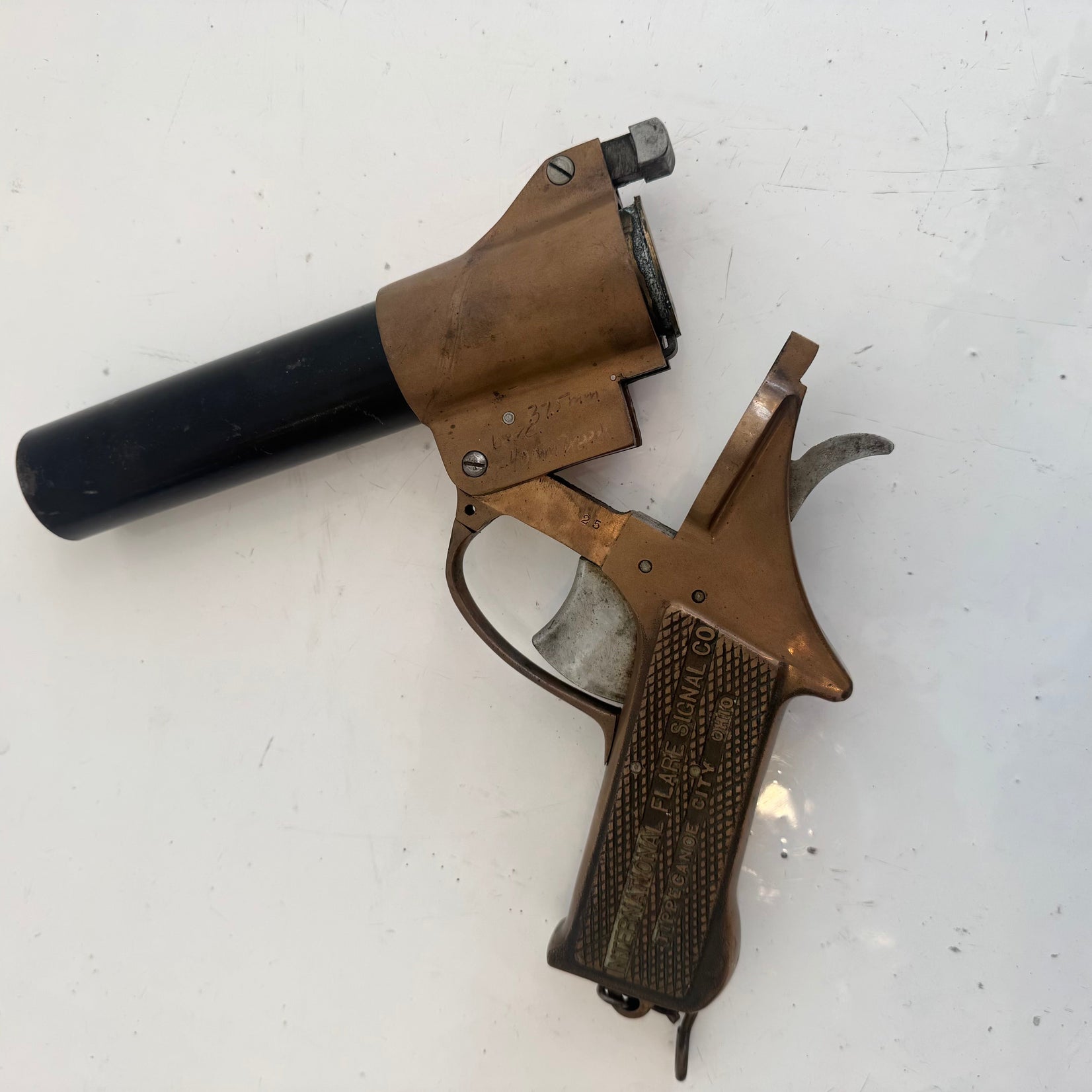 WWII Brass Flare Gun