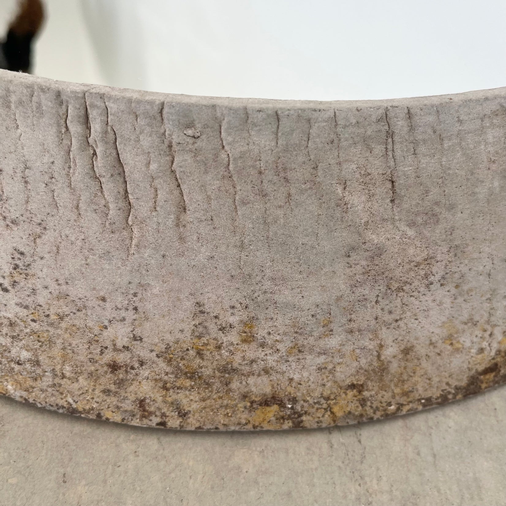 Circular Concrete Mirror