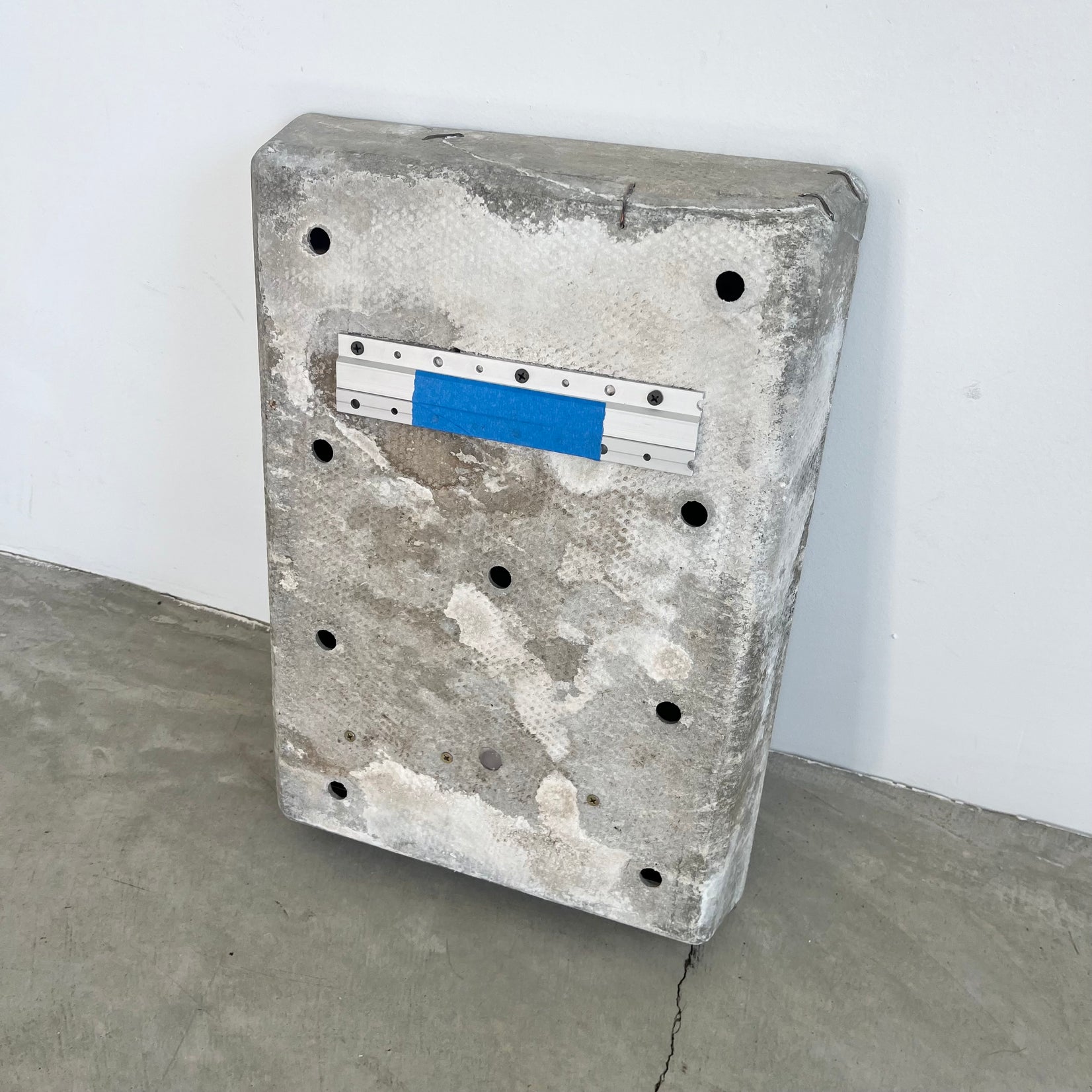 Rectangular Concrete Mirror