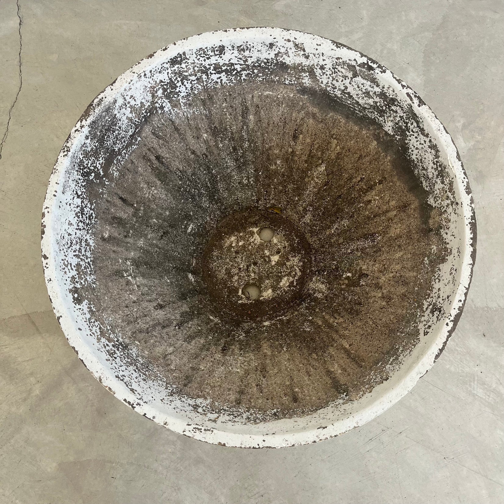 Willy Guhl Concrete Cone Flower Pot, 1960s Switzerland