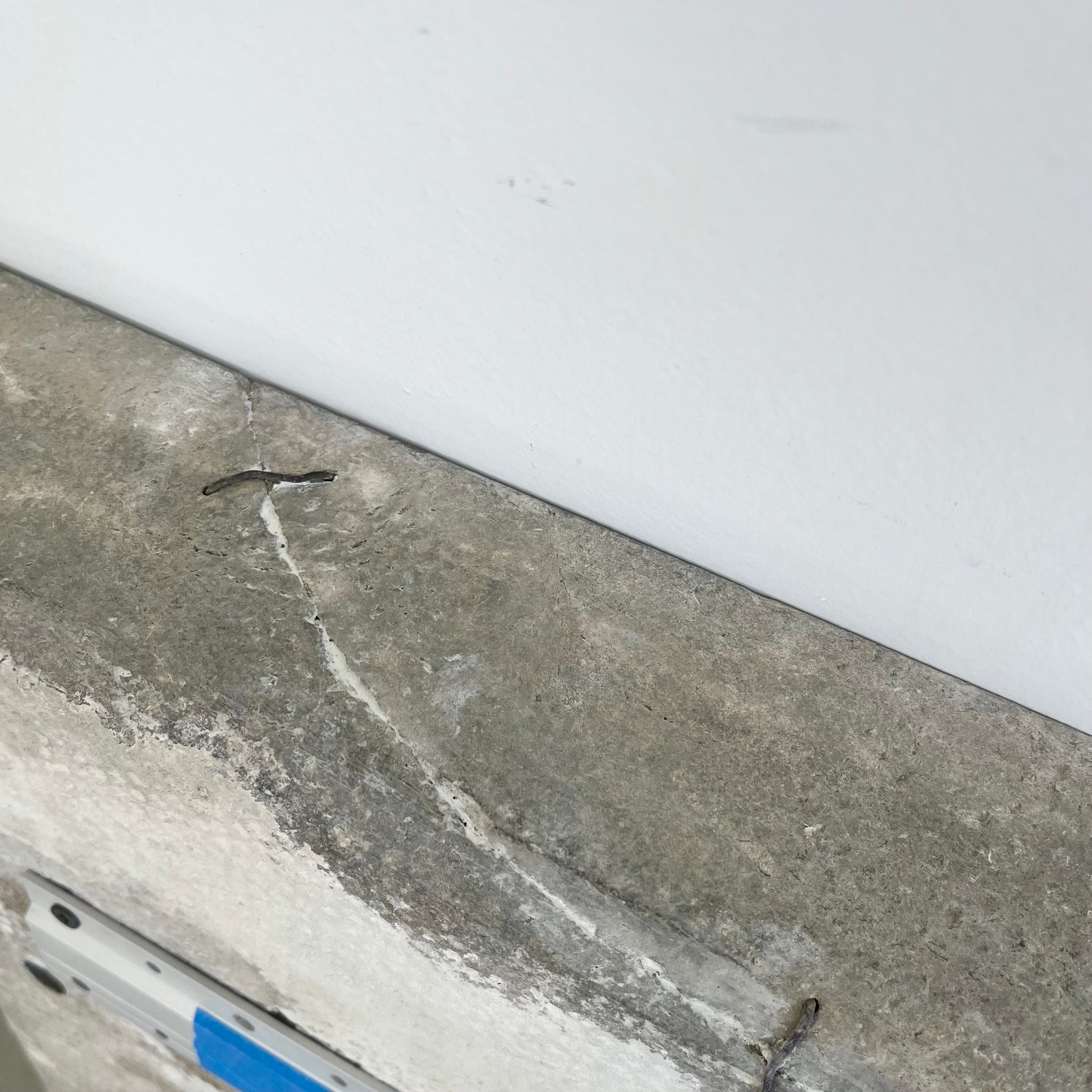 Rectangular Concrete Mirror