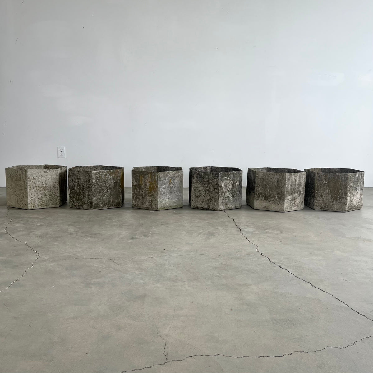 Hexagonal Fibercement Planters
