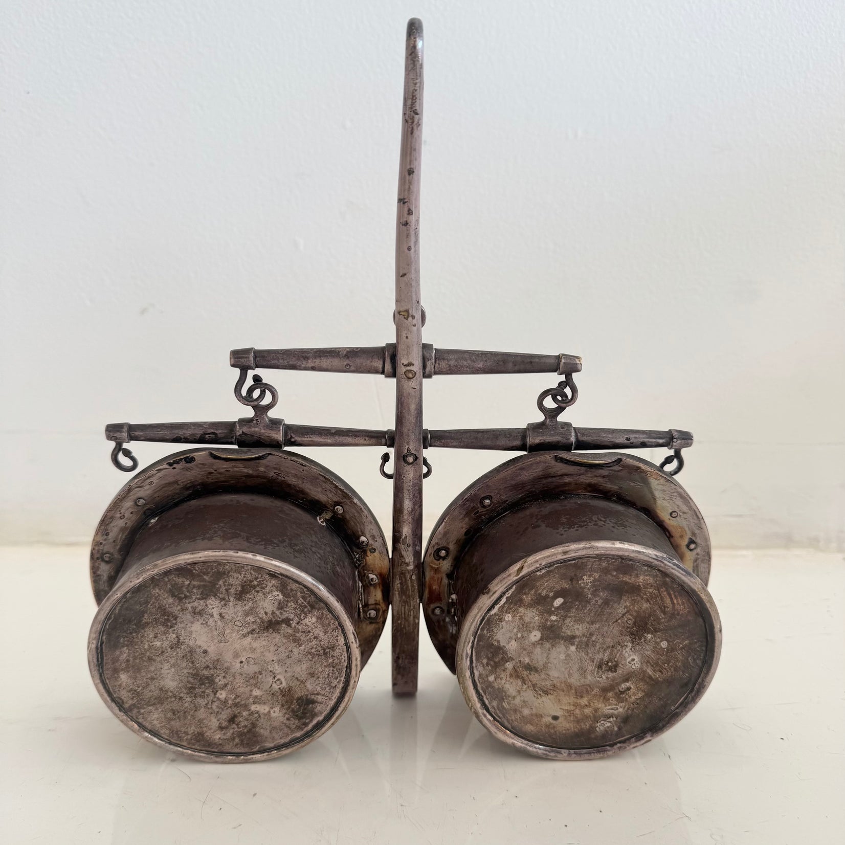 Hunting Clock and Barometer