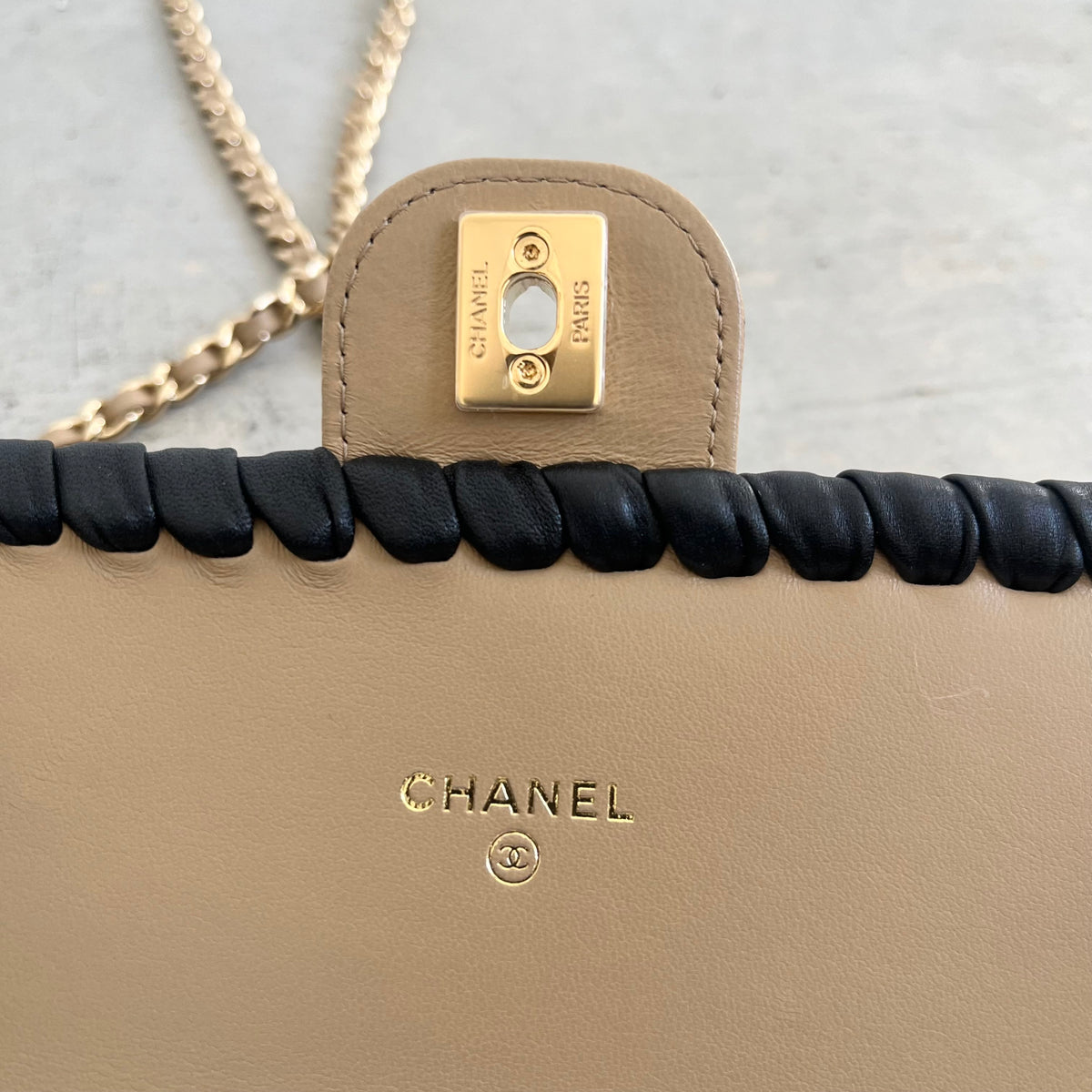 Quilted Lambskin Flap Bag