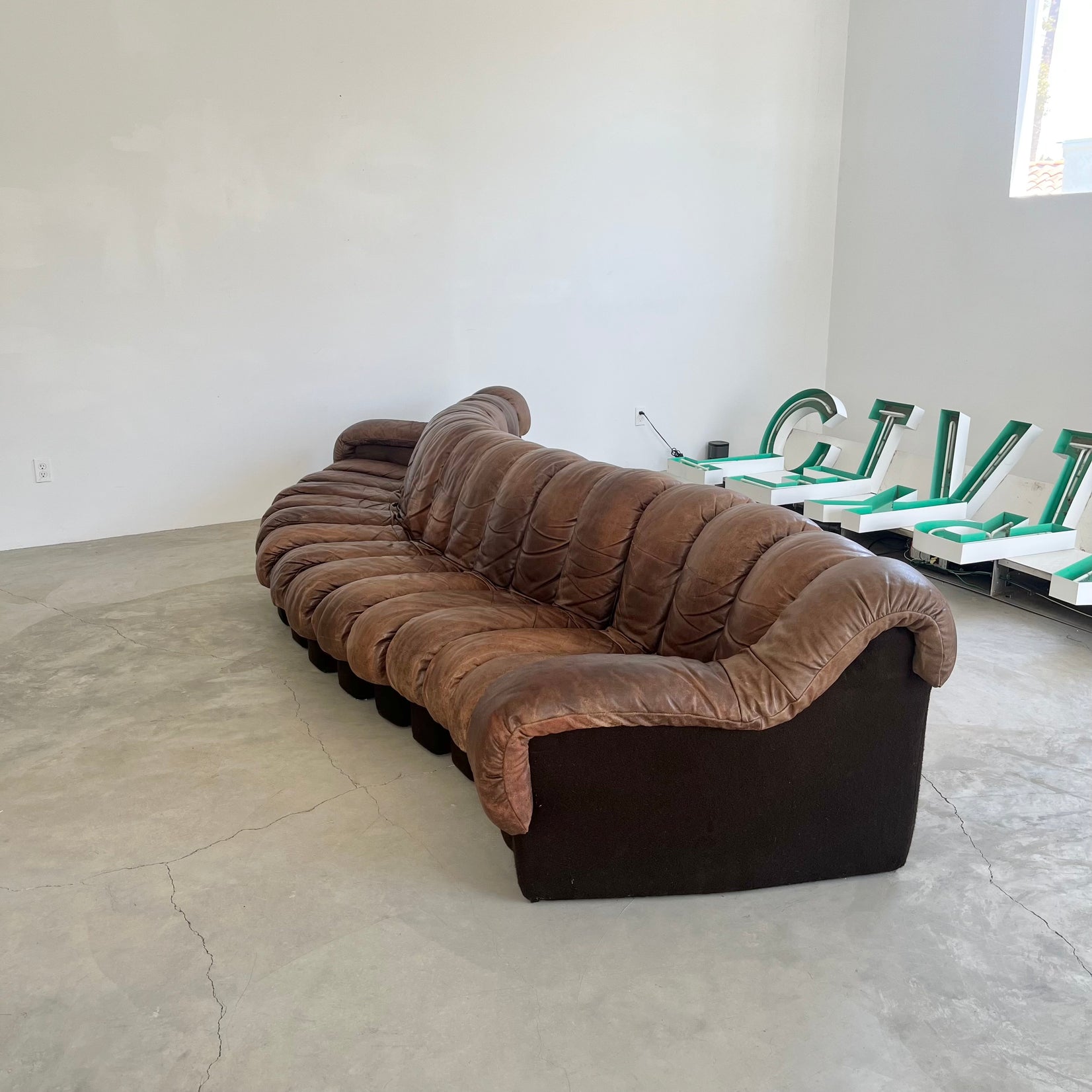 De Sede DS-600 Non-Stop Sofa with 16 Elements