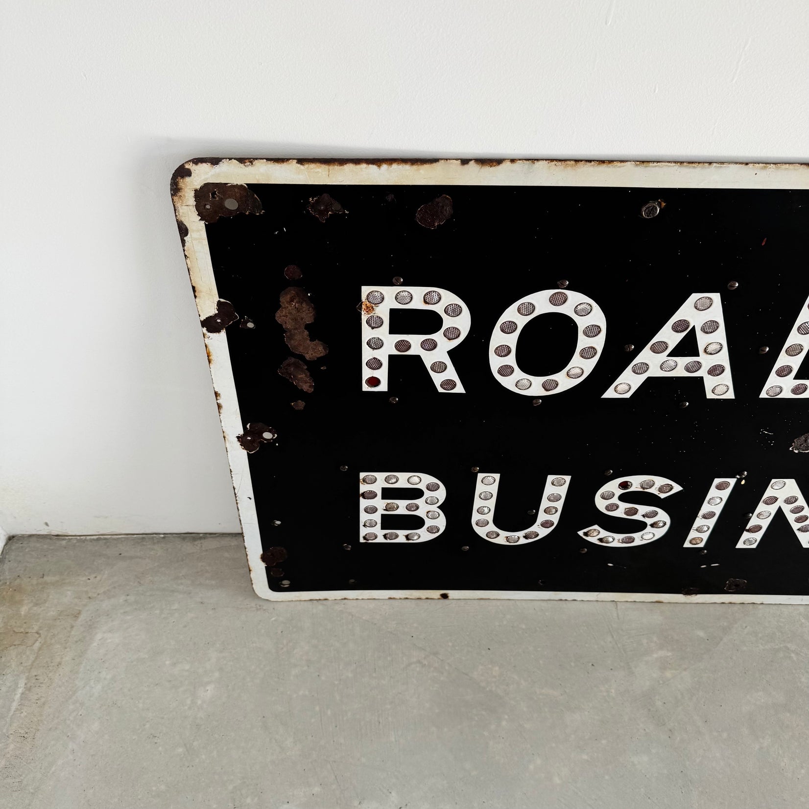 California ROADSIDE BUSINESS Freeway Sign