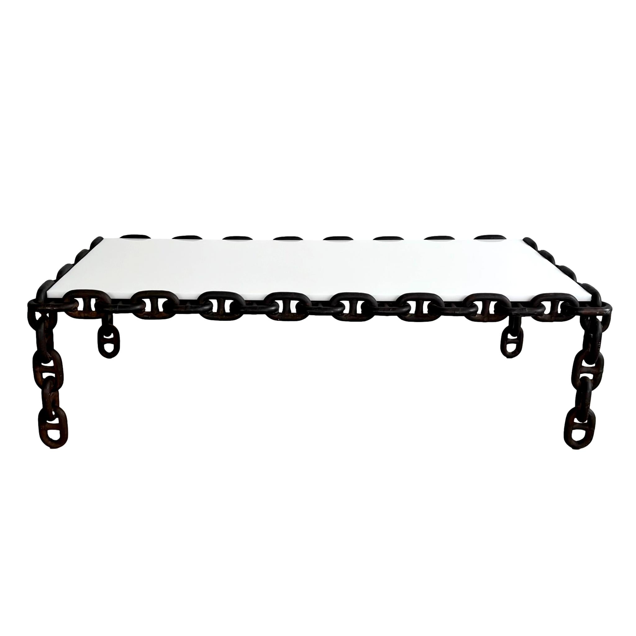 Chain Link Coffee Table
