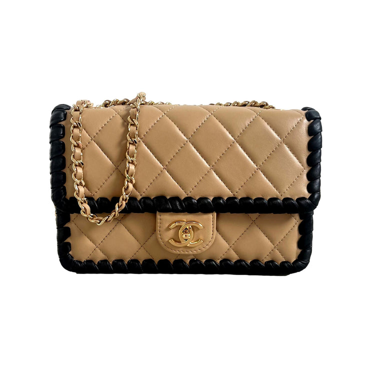 Quilted Lambskin Flap Bag