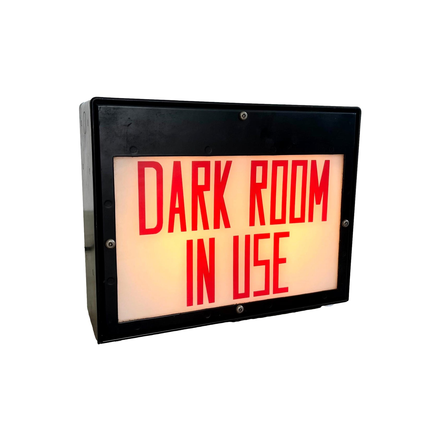 "Dark Room In Use" Illuminated Sign