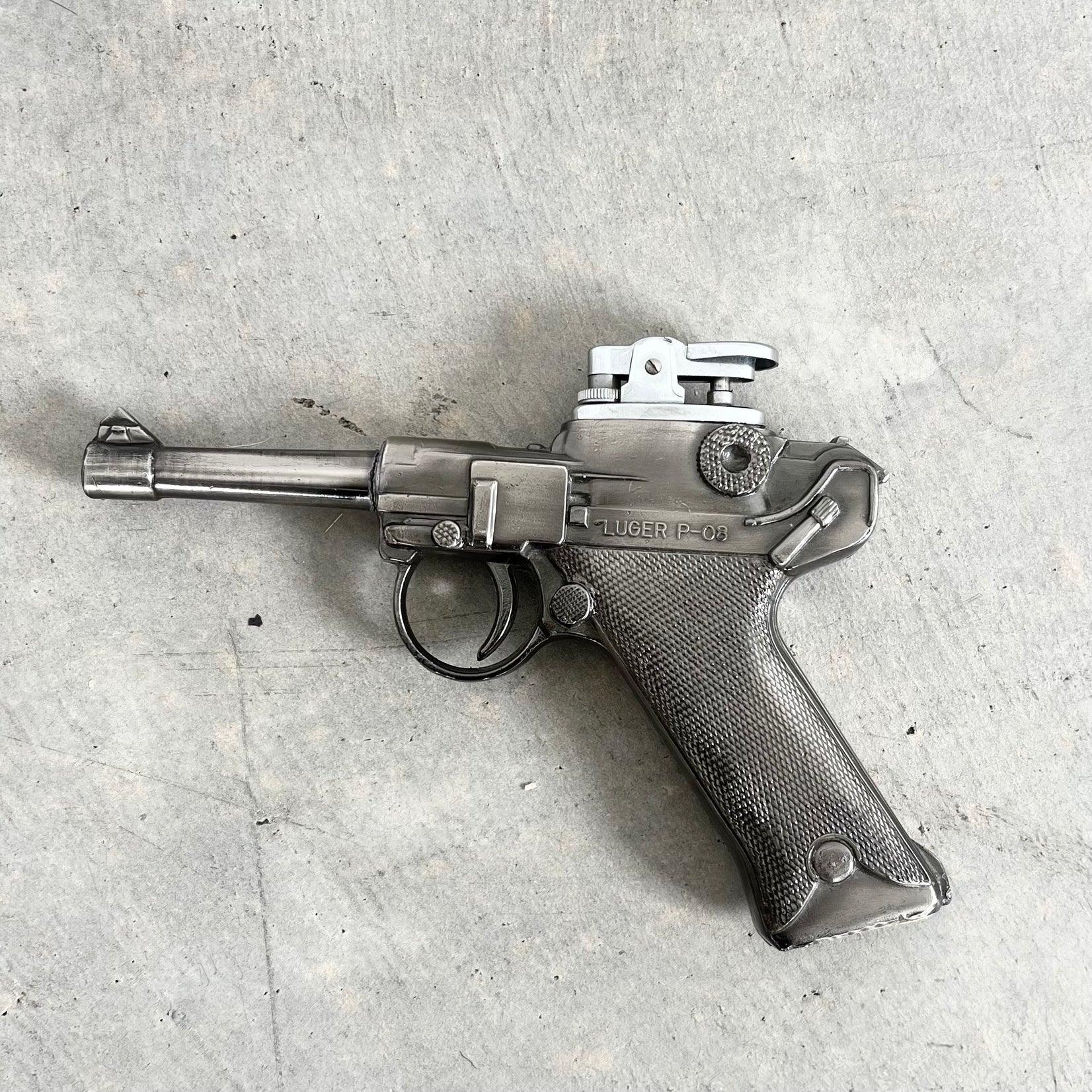 Luger Pistol Table Lighter