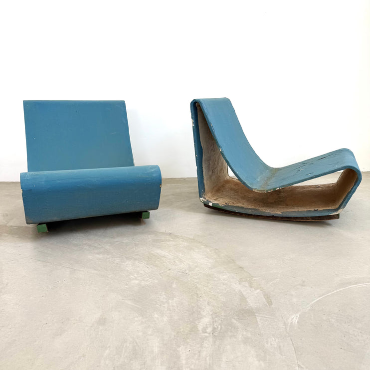 Concrete Loop Chairs