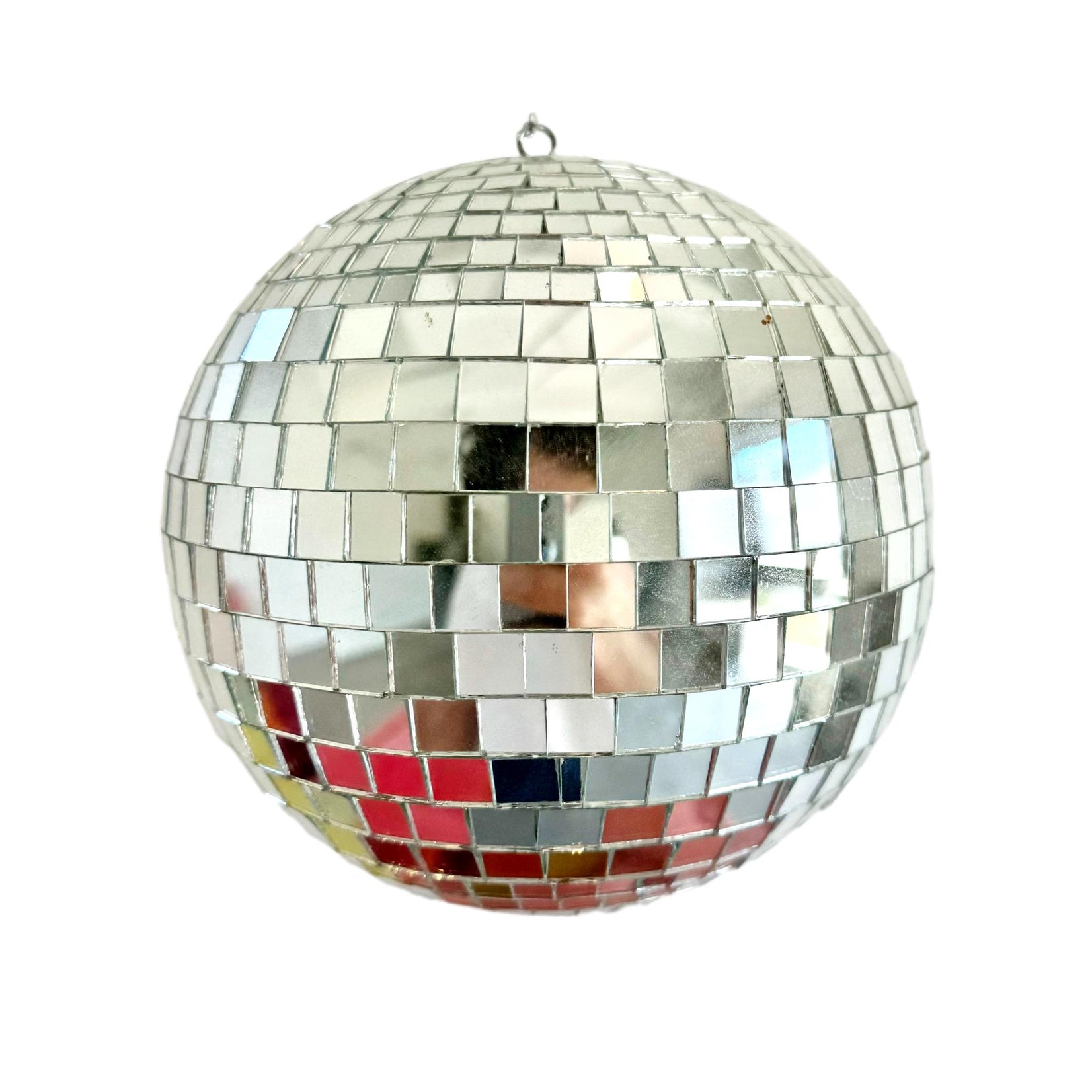 Mosaic Glass Disco Ball, 1980s USA