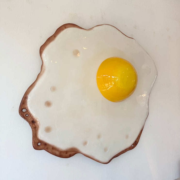 Oversized Pop Art Egg Sculpture