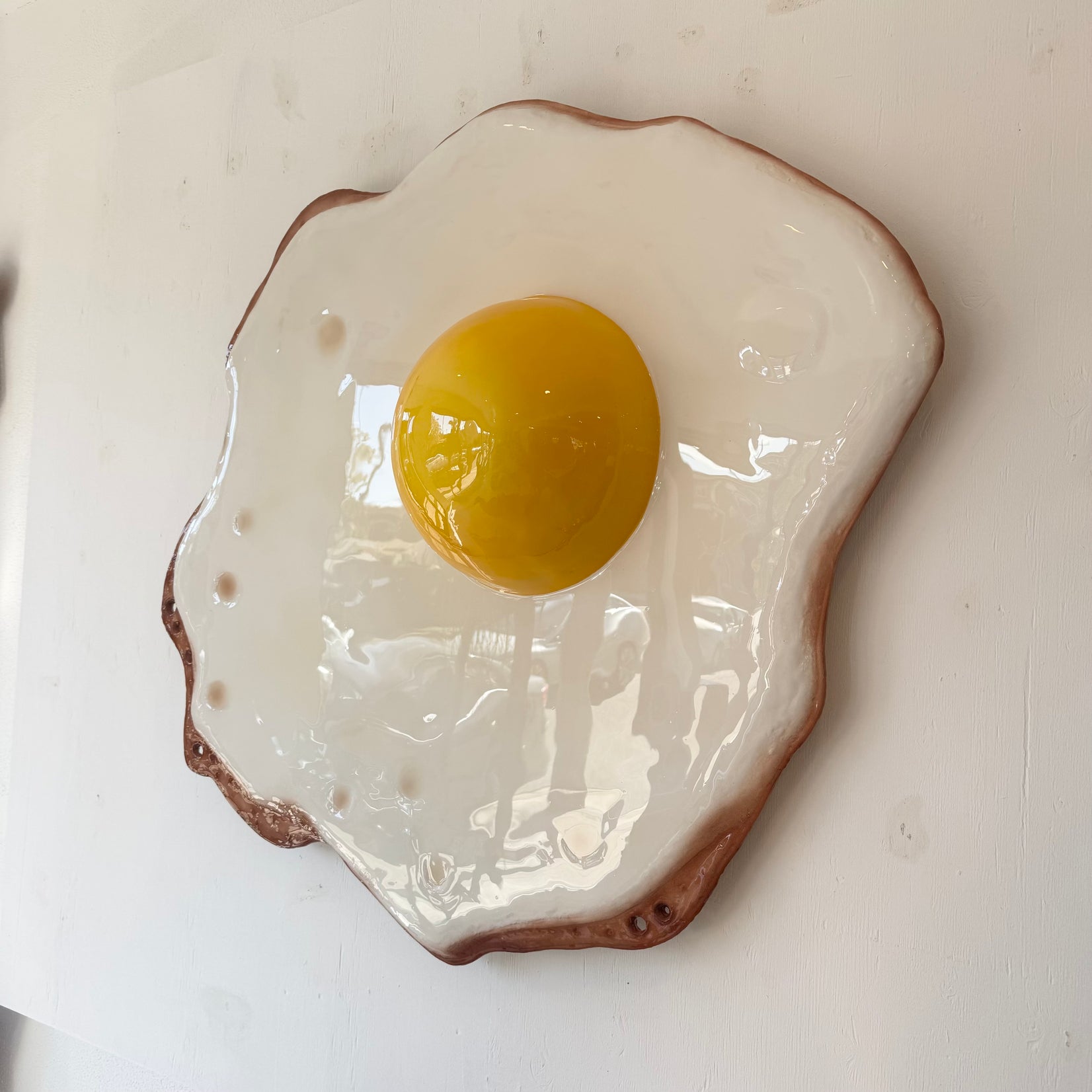Oversized Pop Art Egg Sculpture