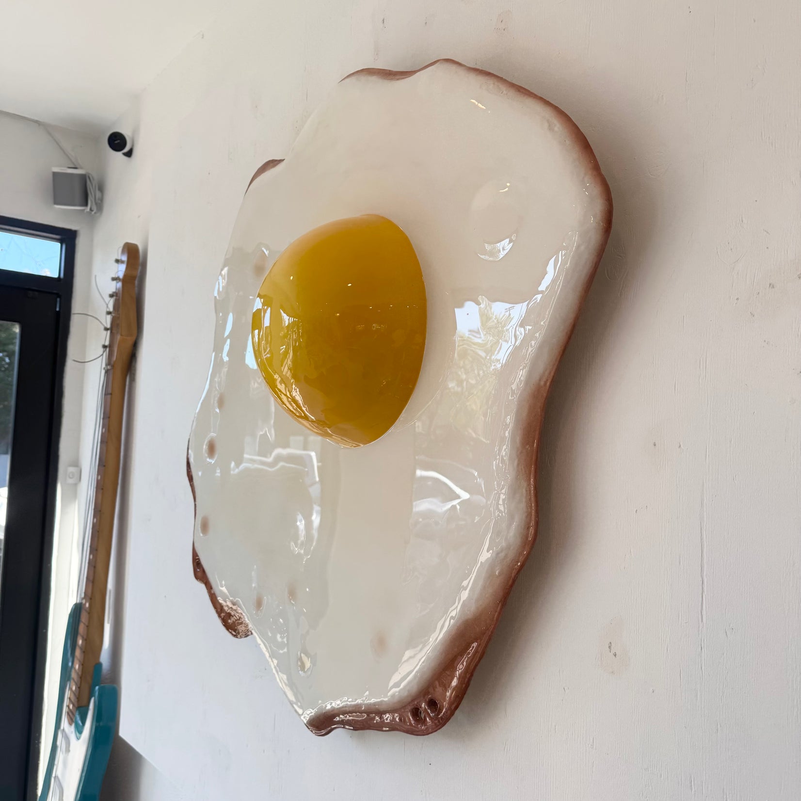 Oversized Pop Art Egg Sculpture