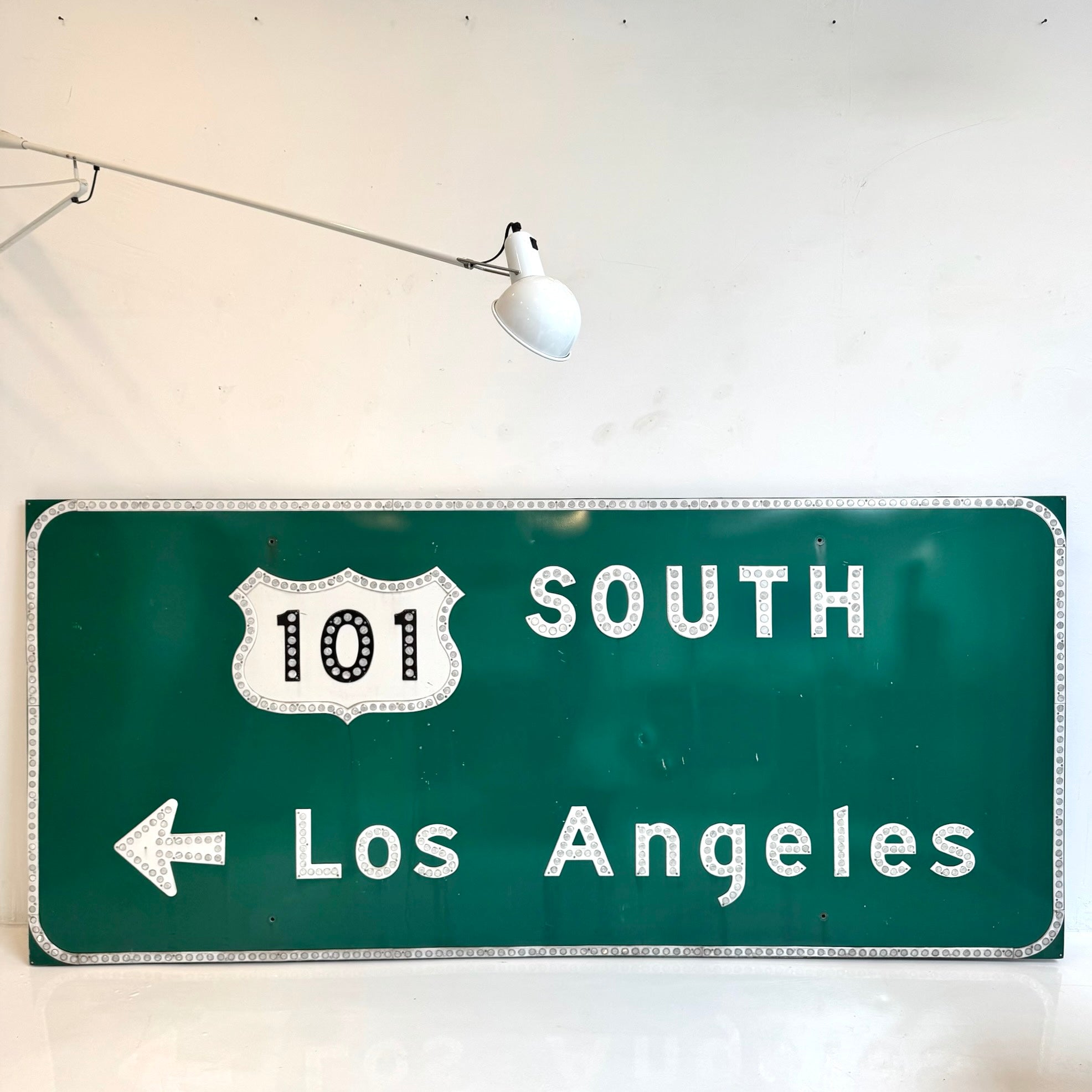 Monumental Los Angeles 101 Freeway Sign