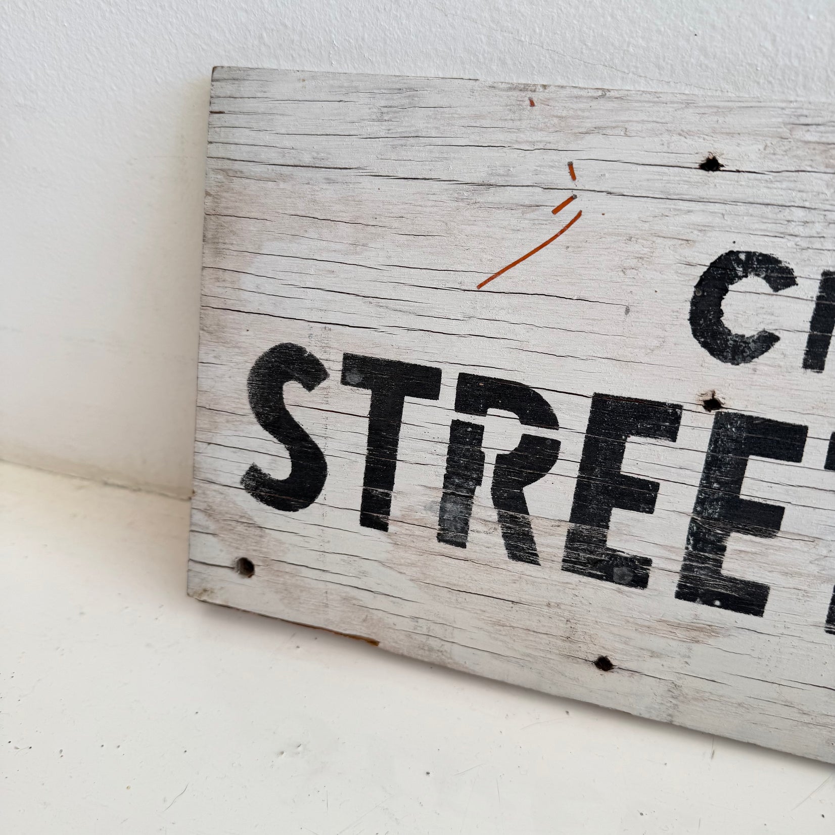 City of Los Angeles Maintenance Sign