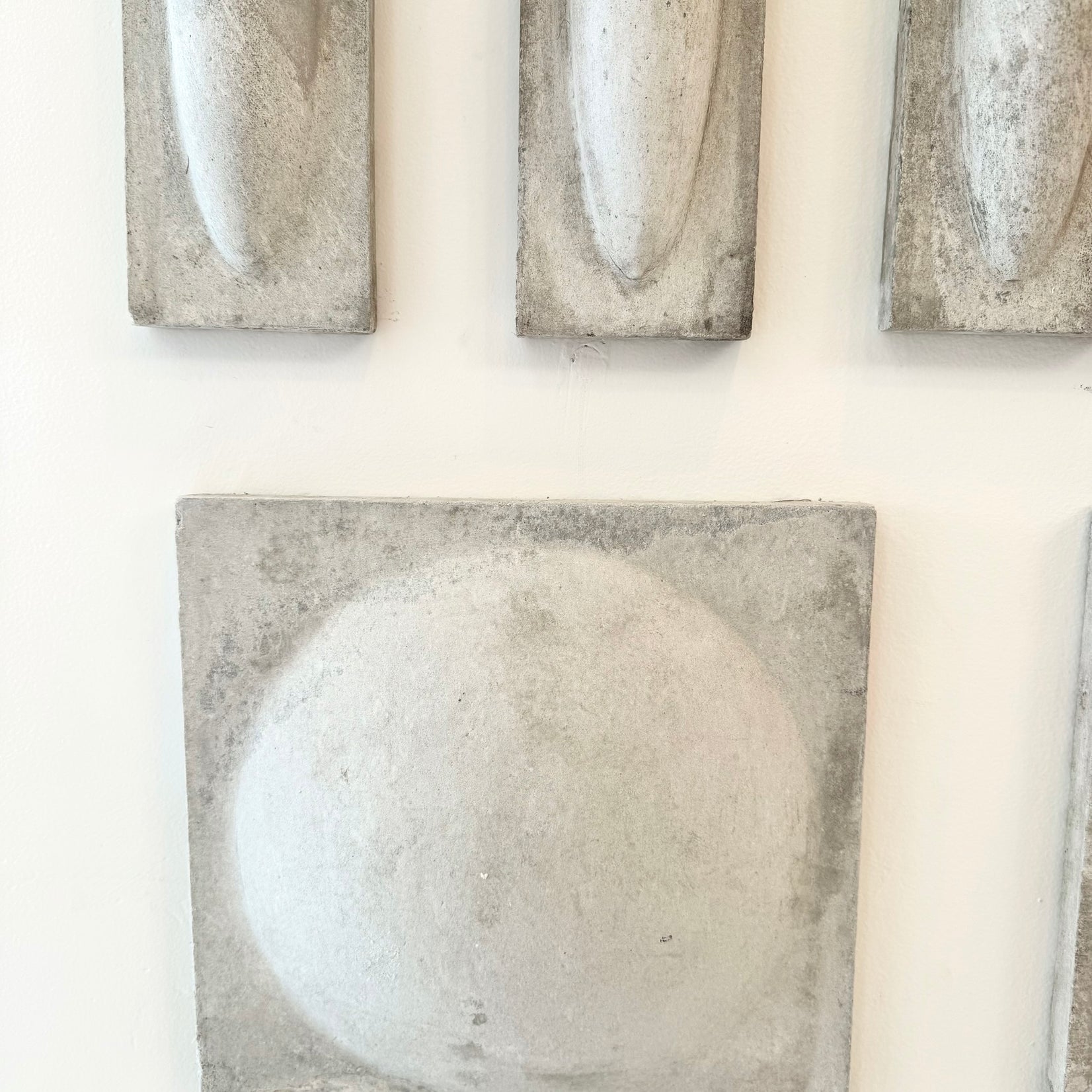12-Piece Fiber Cement Wall Sculpture