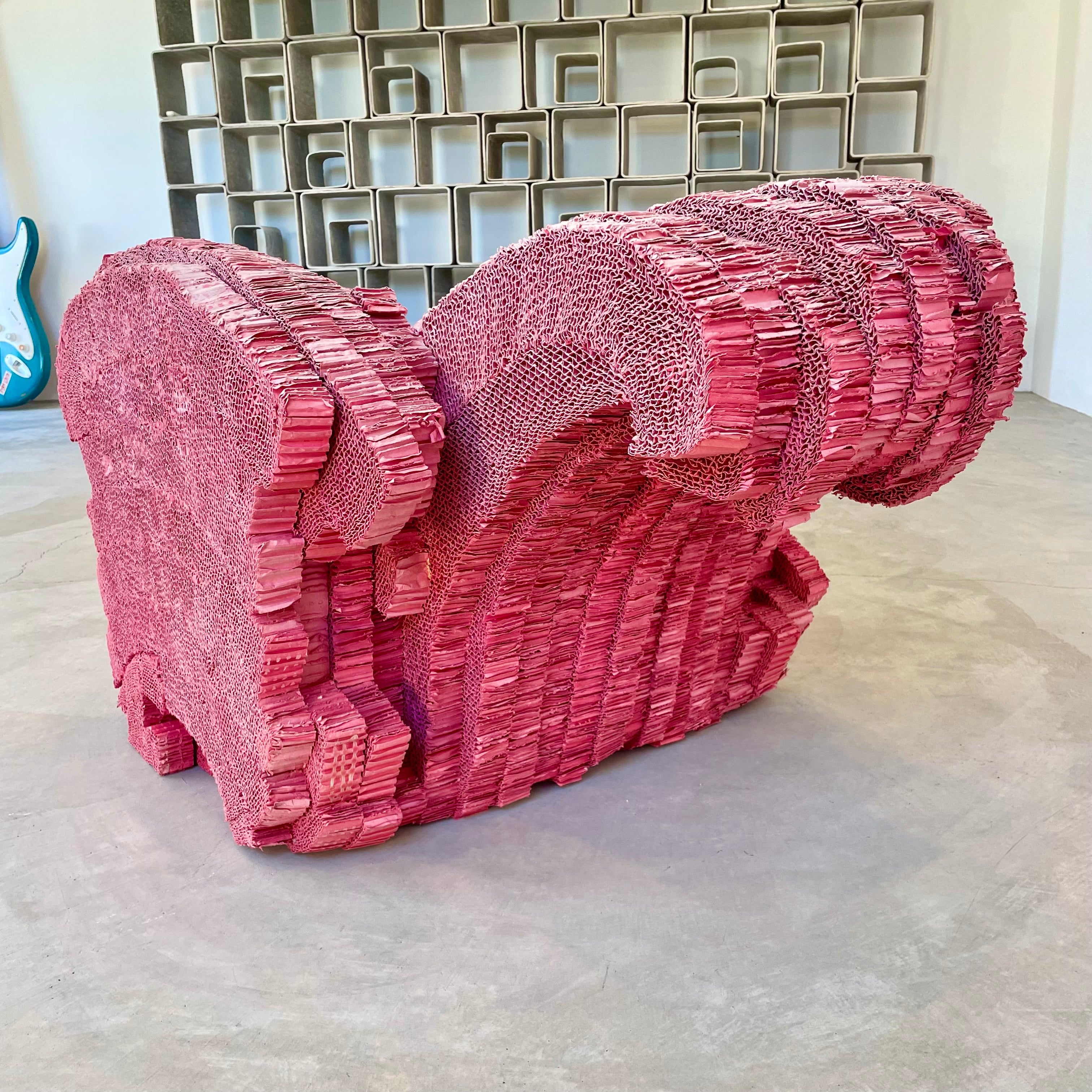 Little Beaver' Cardboard Chair and Ottoman for Vitra