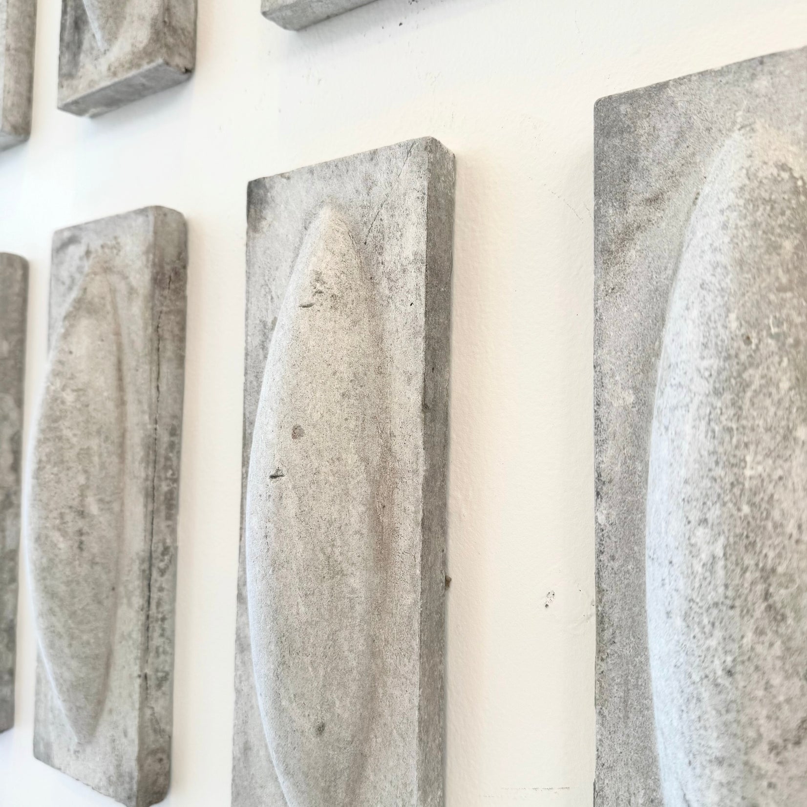 12-Piece Fiber Cement Wall Sculpture