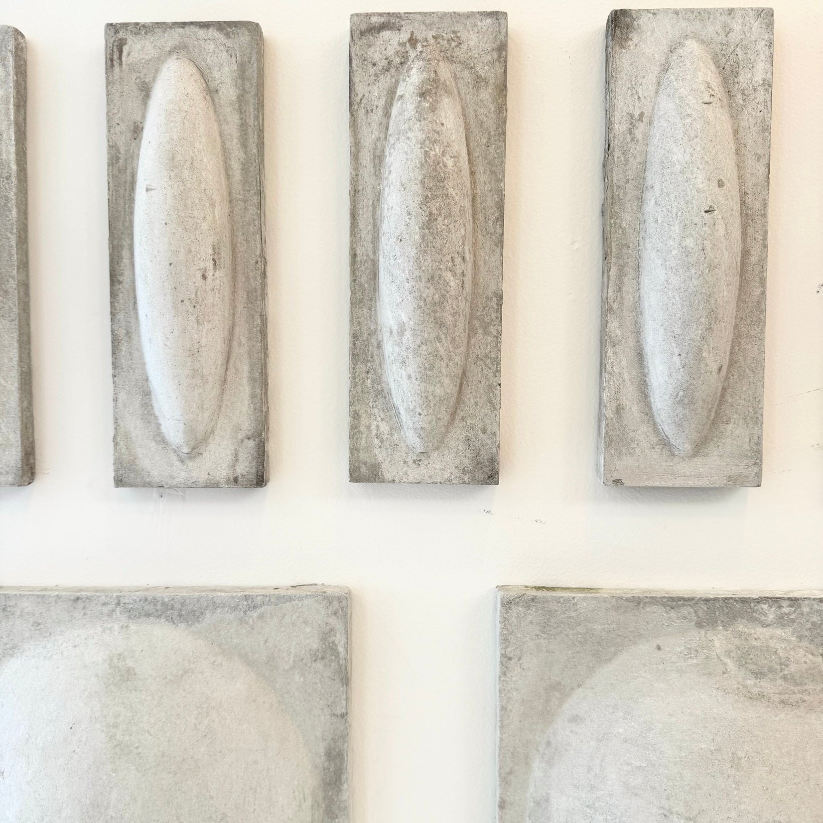 12-Piece Fiber Cement Wall Sculpture