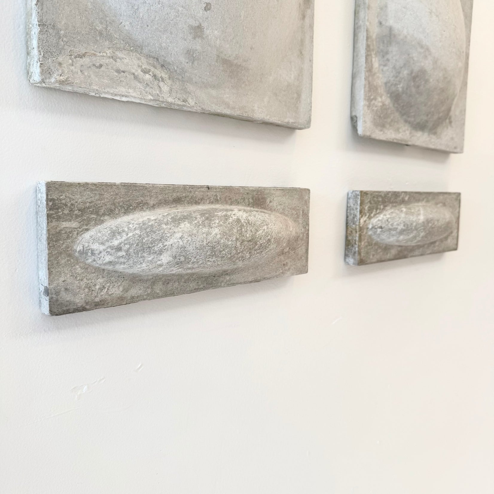 12-Piece Fiber Cement Wall Sculpture