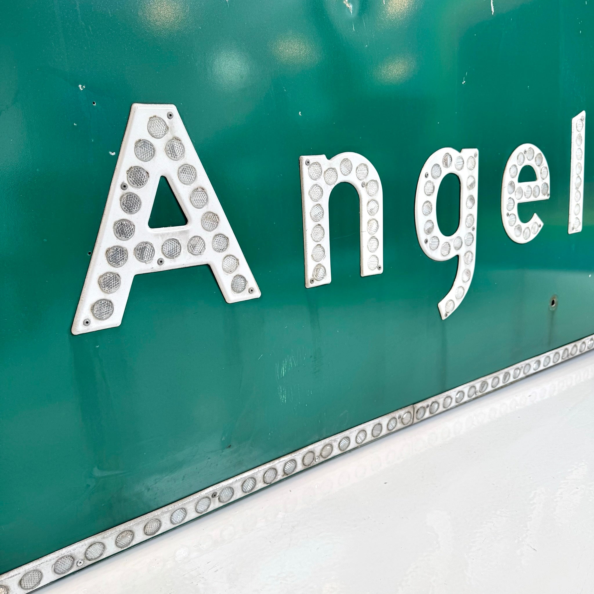 Monumental Los Angeles 101 Freeway Sign