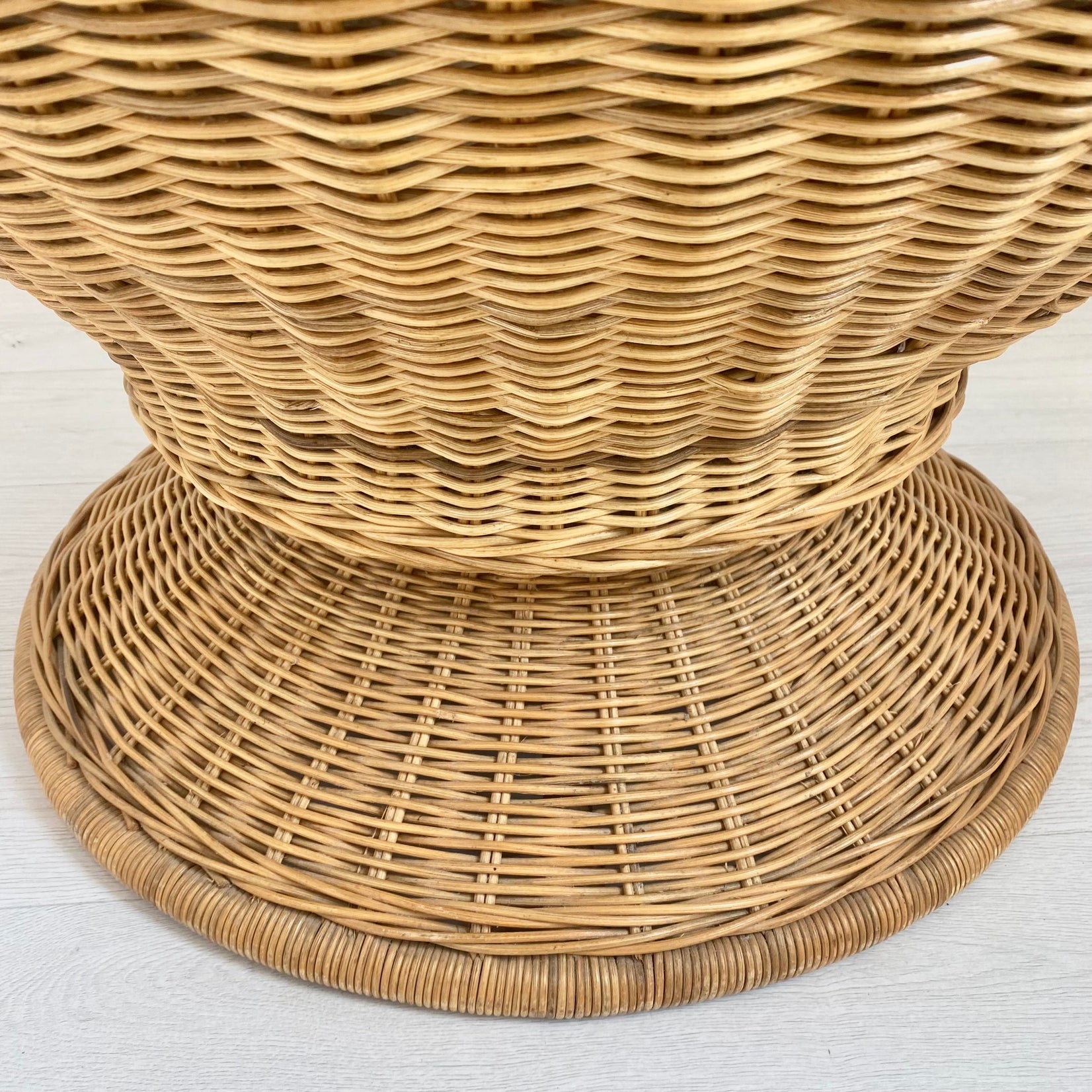 Rattan and Wicker Egg Chair