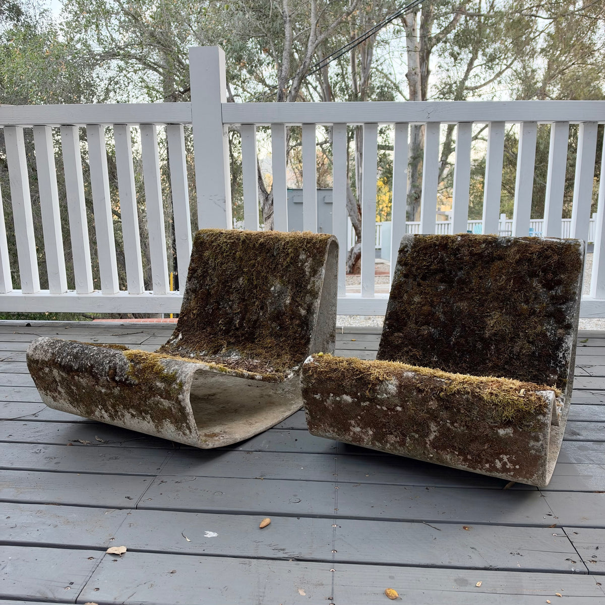 Concrete Loop Chairs
