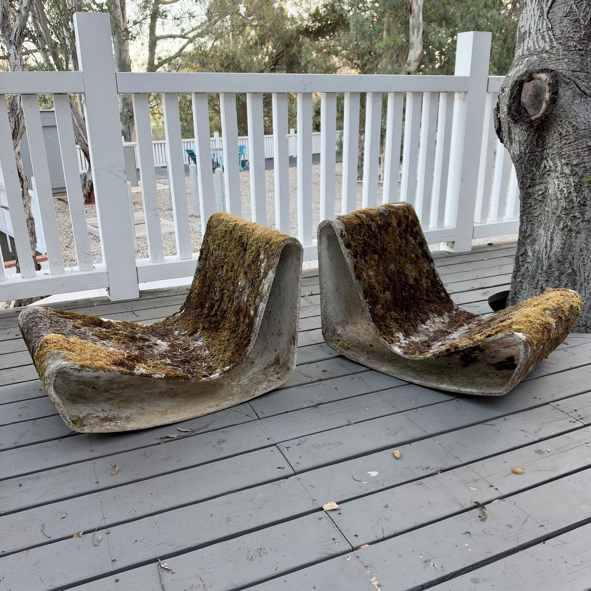 Concrete Loop Chairs