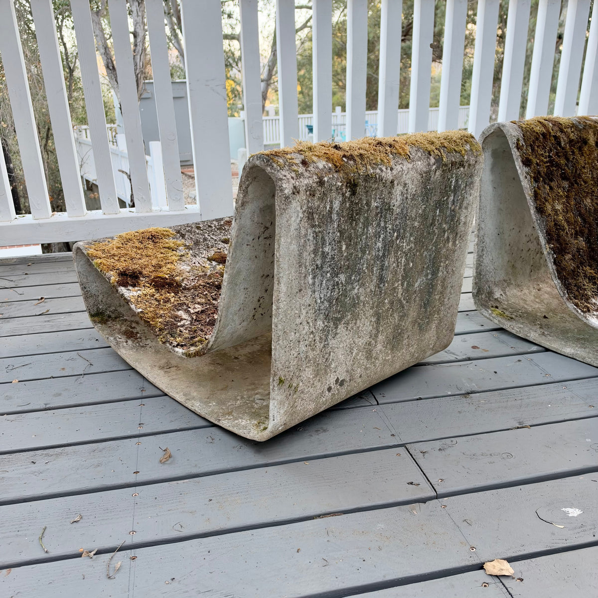 Concrete Loop Chairs