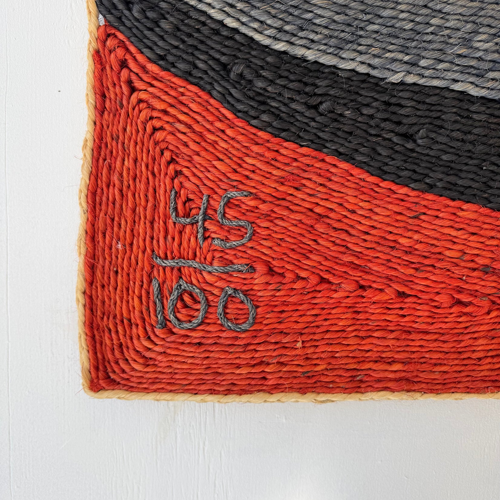 Jute 'Swirl' Tapestry