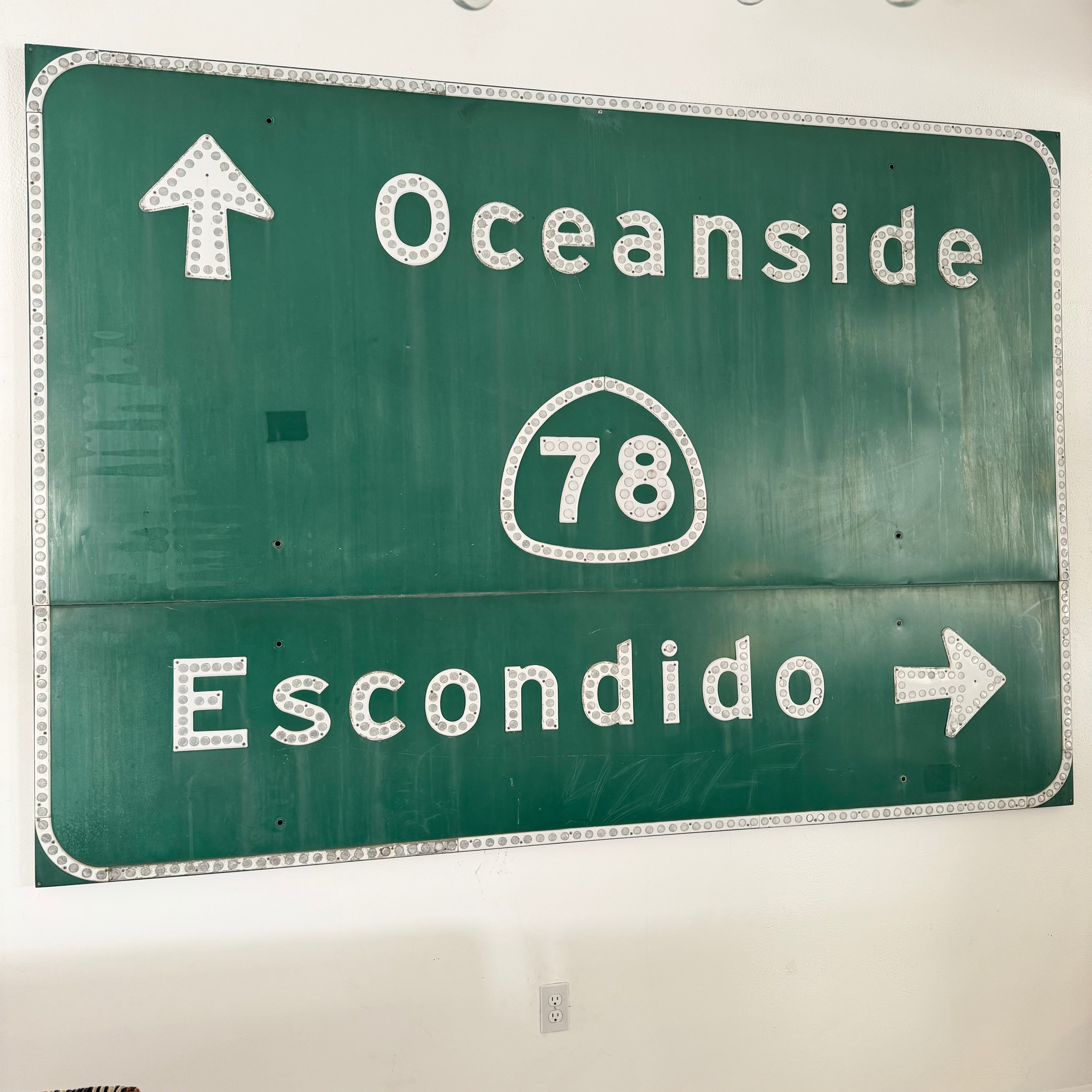 California Freeway Sign