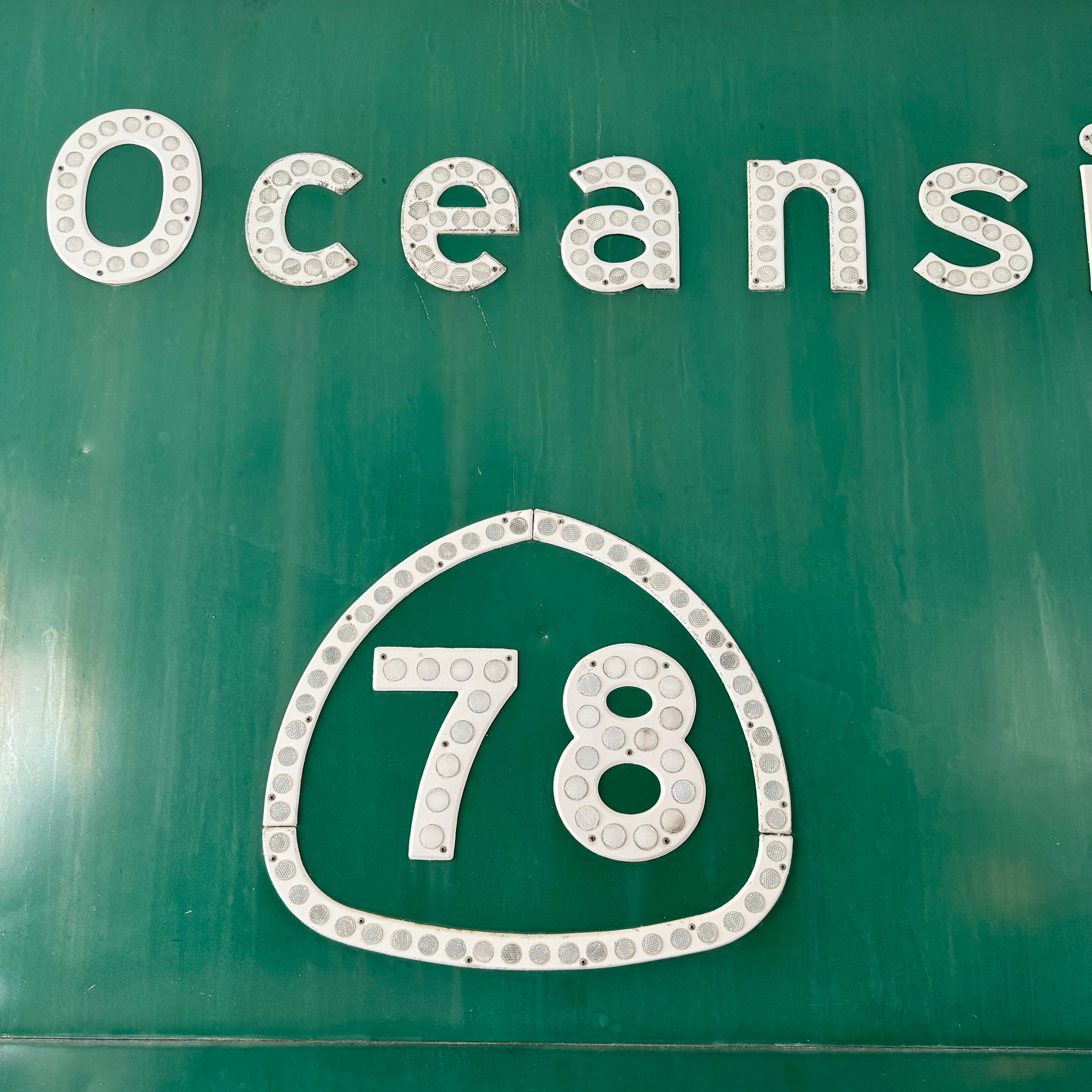 California Freeway Sign