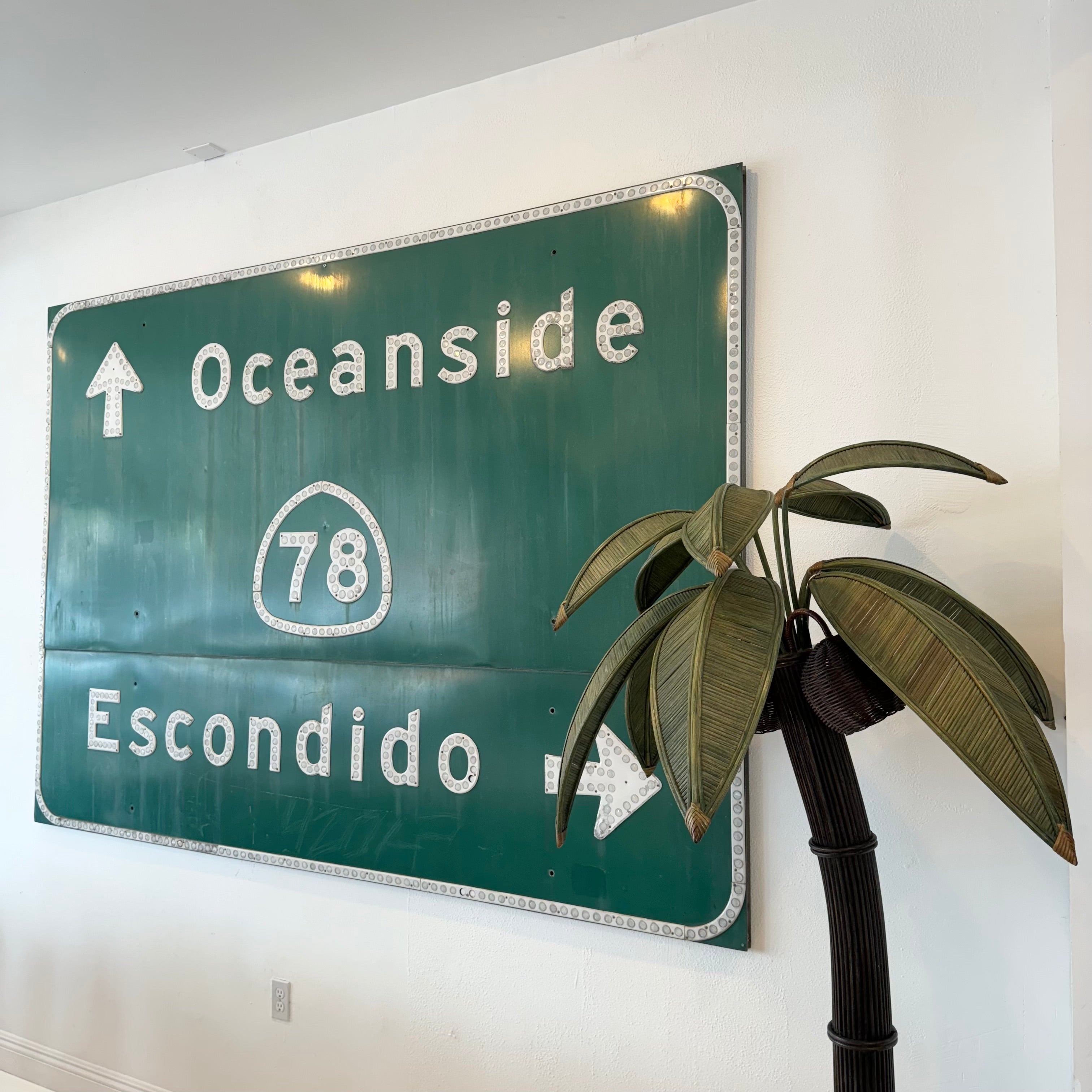 California Freeway Sign