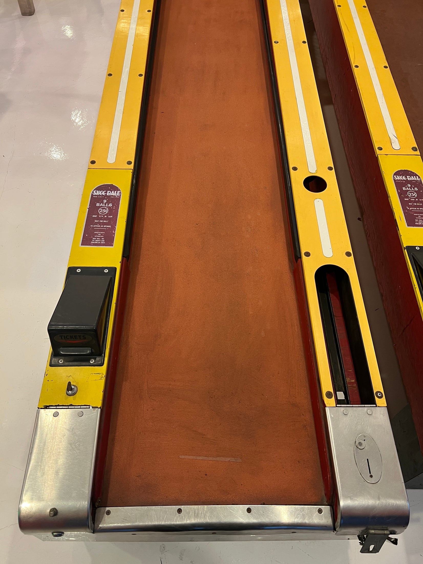 Skee Ball Arcade Machine
