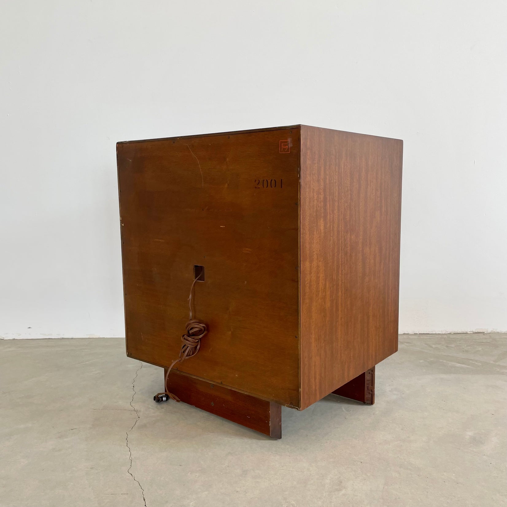 Frank Lloyd Wright “Taliesin” Nightstand/Side Table for Heritage-Henredon, 1955