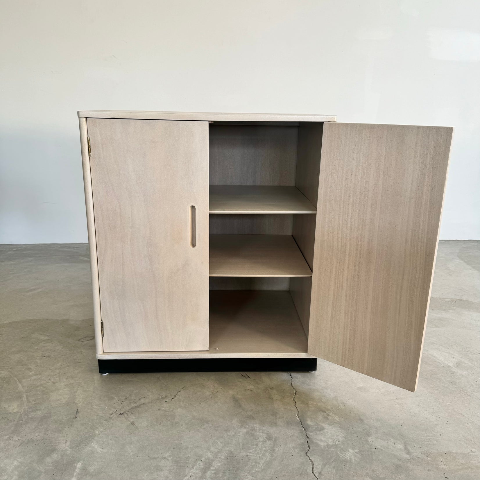 Cerused Oak Cabinet