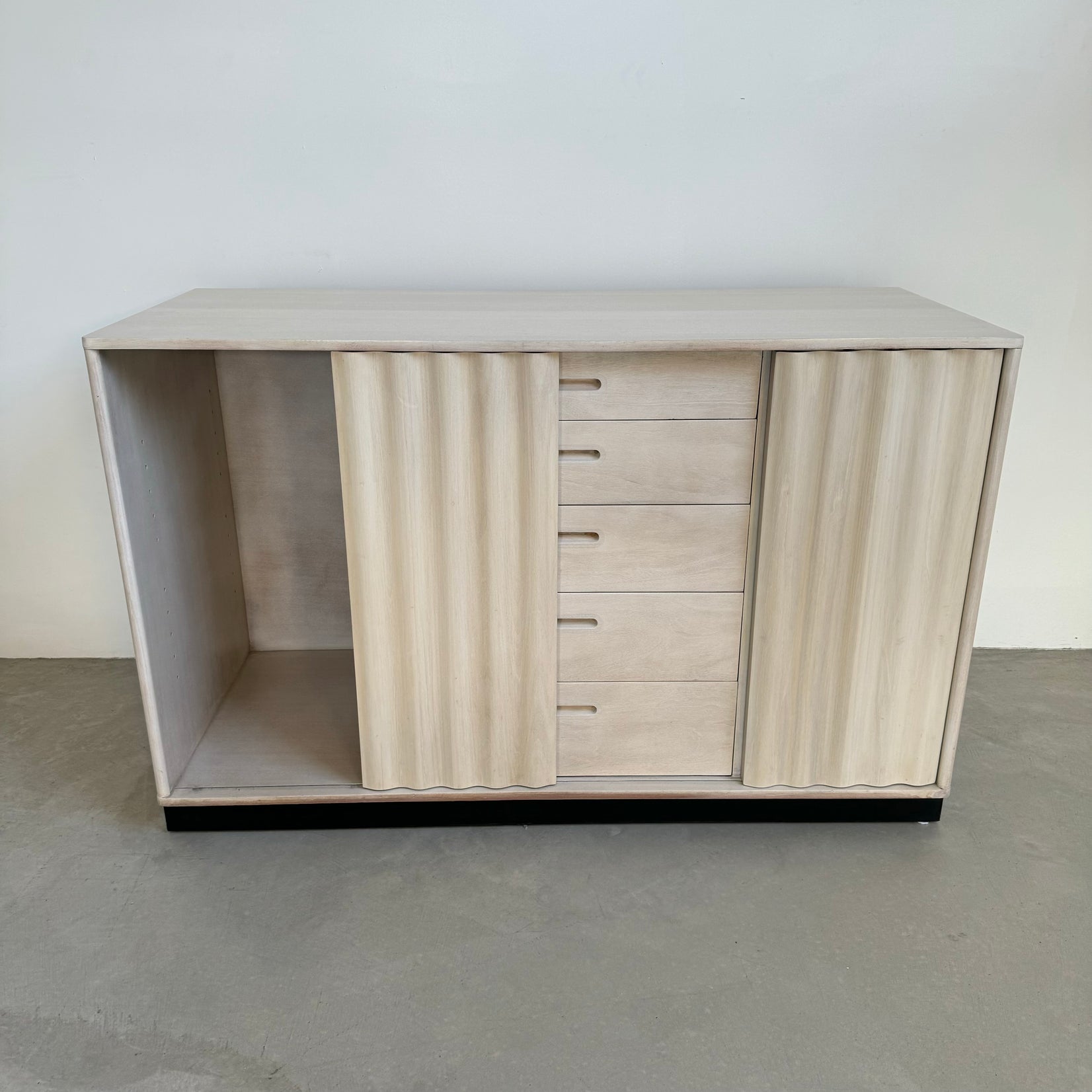 Cerused Oak Cabinet