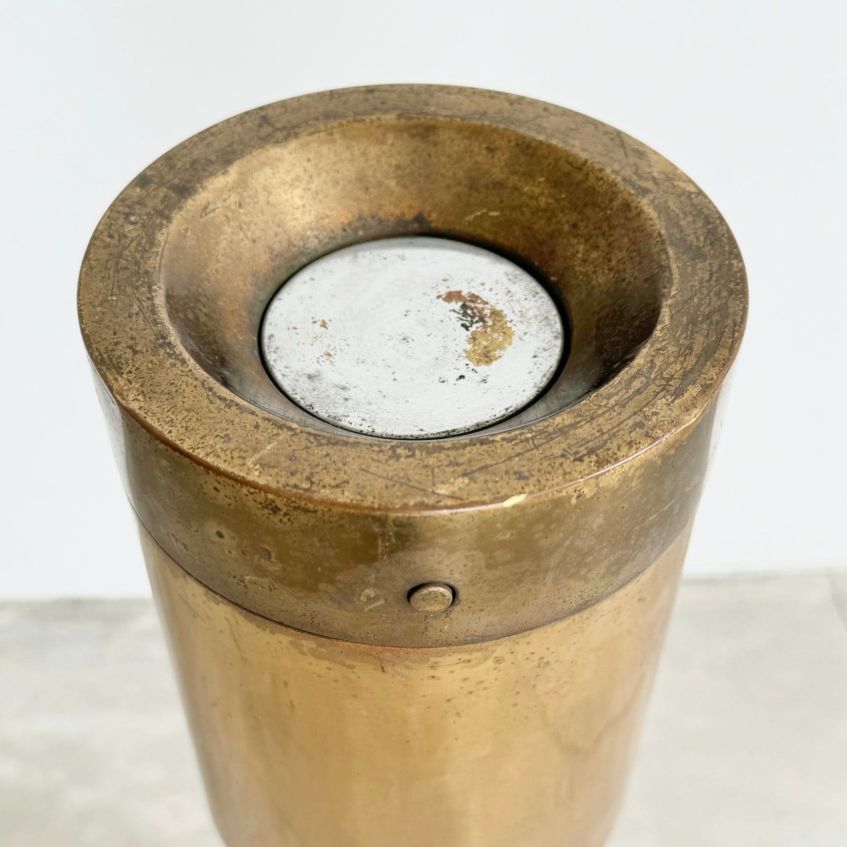 Stilnovo Brass Standing Ashtray