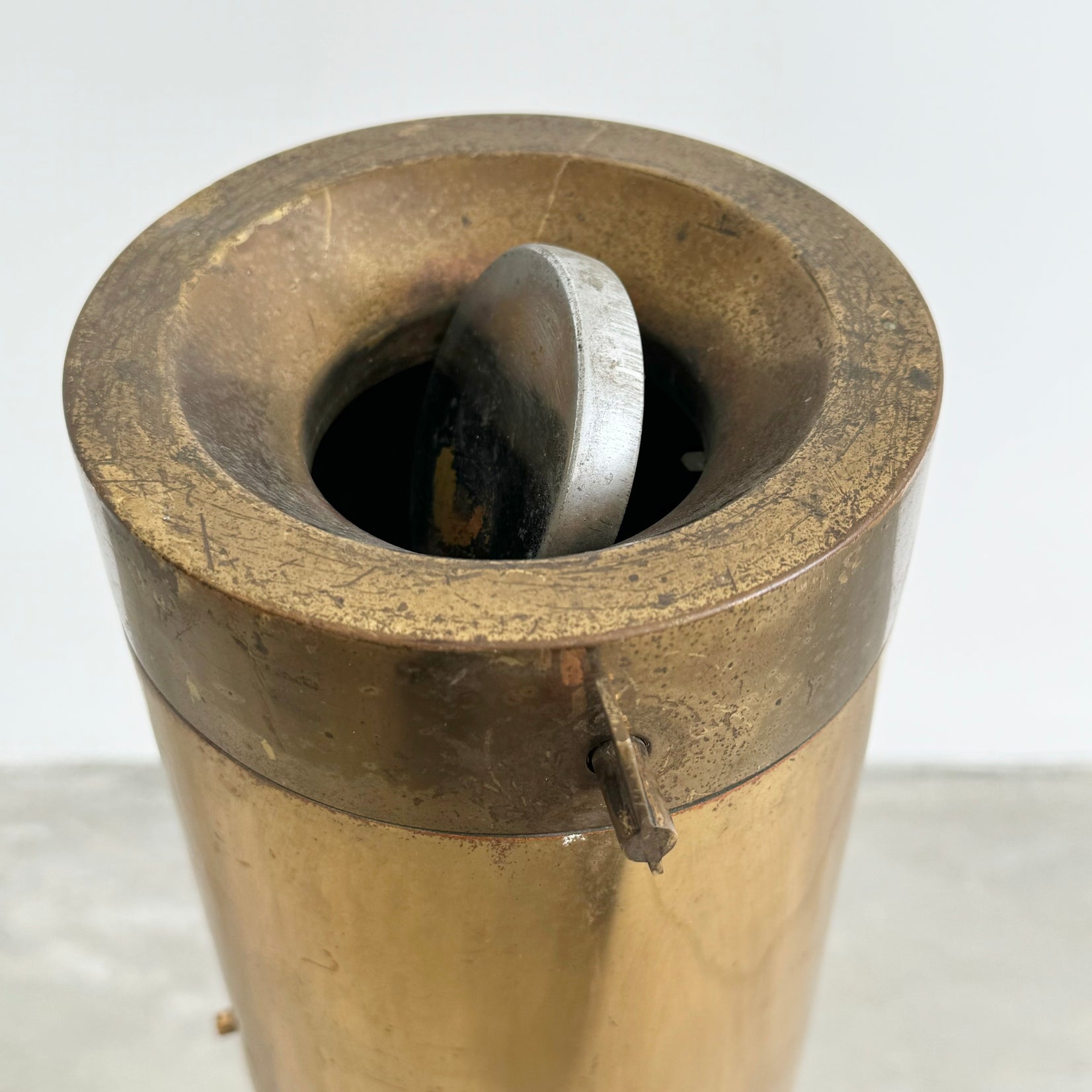 Stilnovo Brass Standing Ashtray