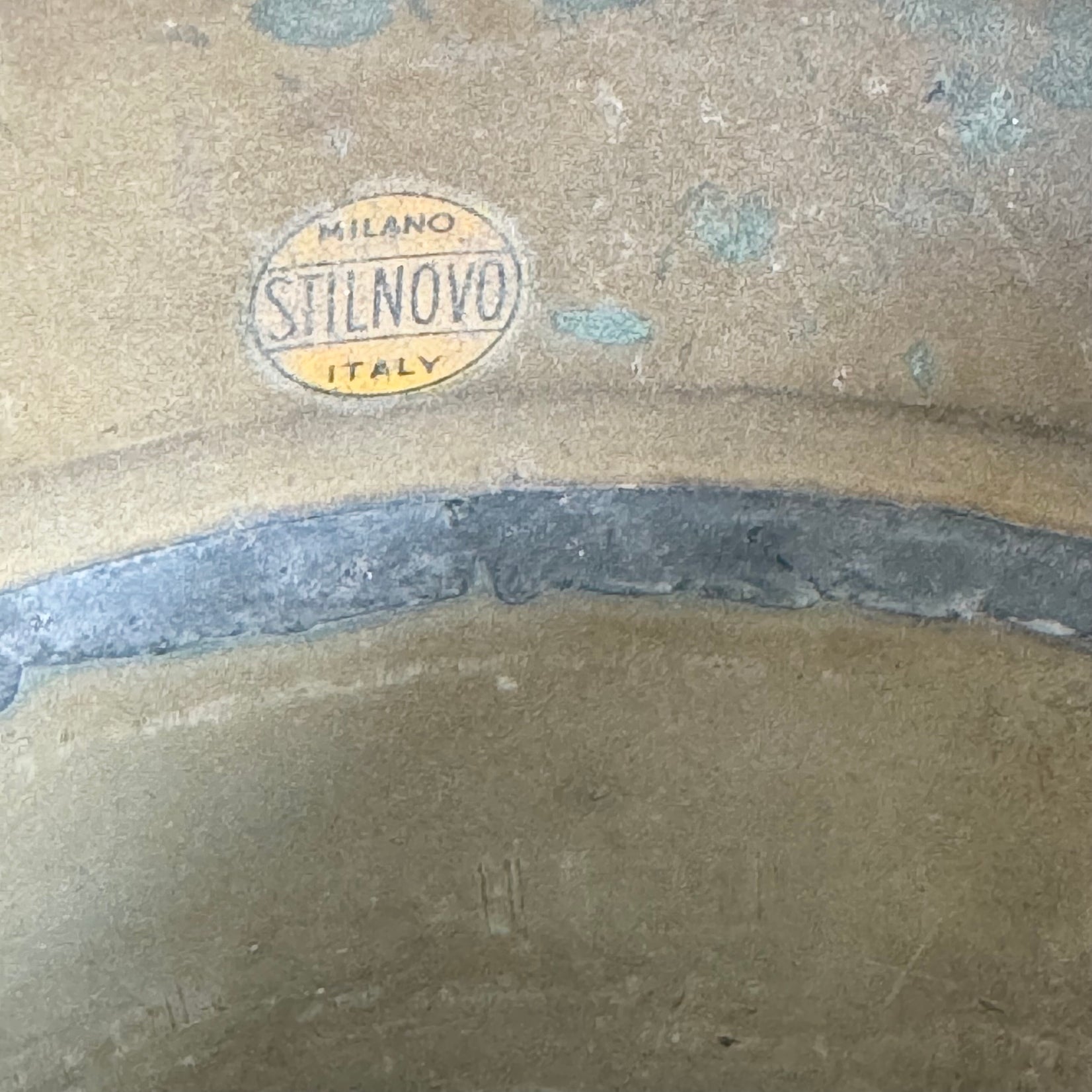 Stilnovo Brass Standing Ashtray