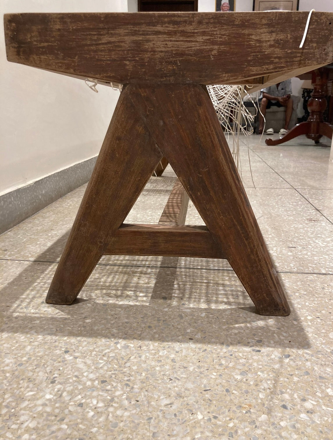 Pierre Jeanneret A Leg Bench