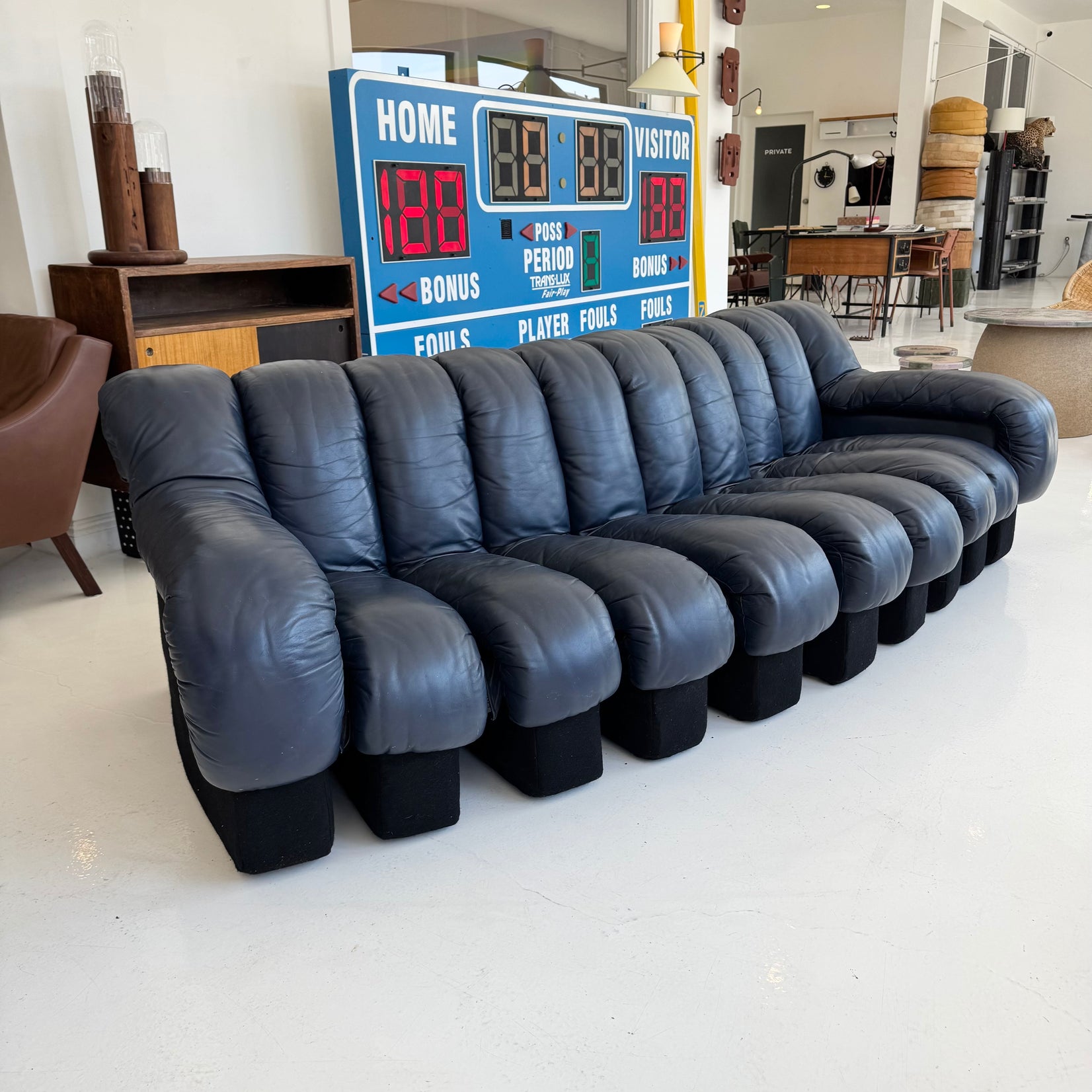 Non-Stop 10 Element Leather Sofa