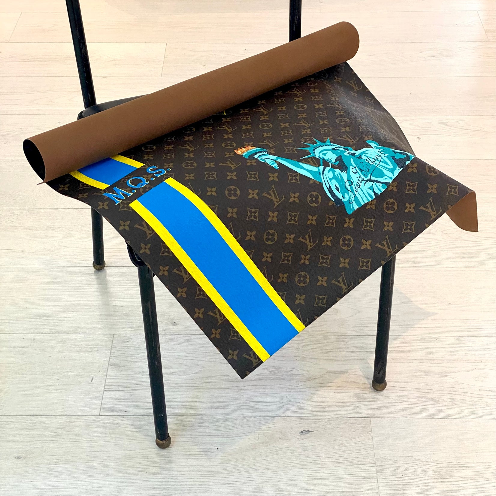 Louis Vuitton New York Canvas Painting, 2021