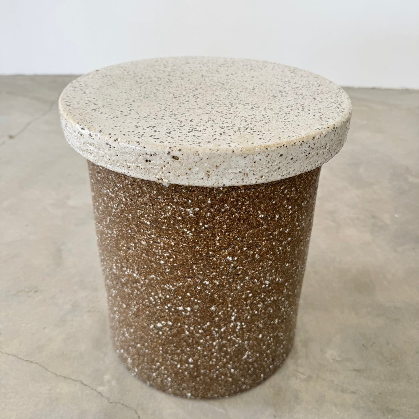 Ceramic Table and Stools