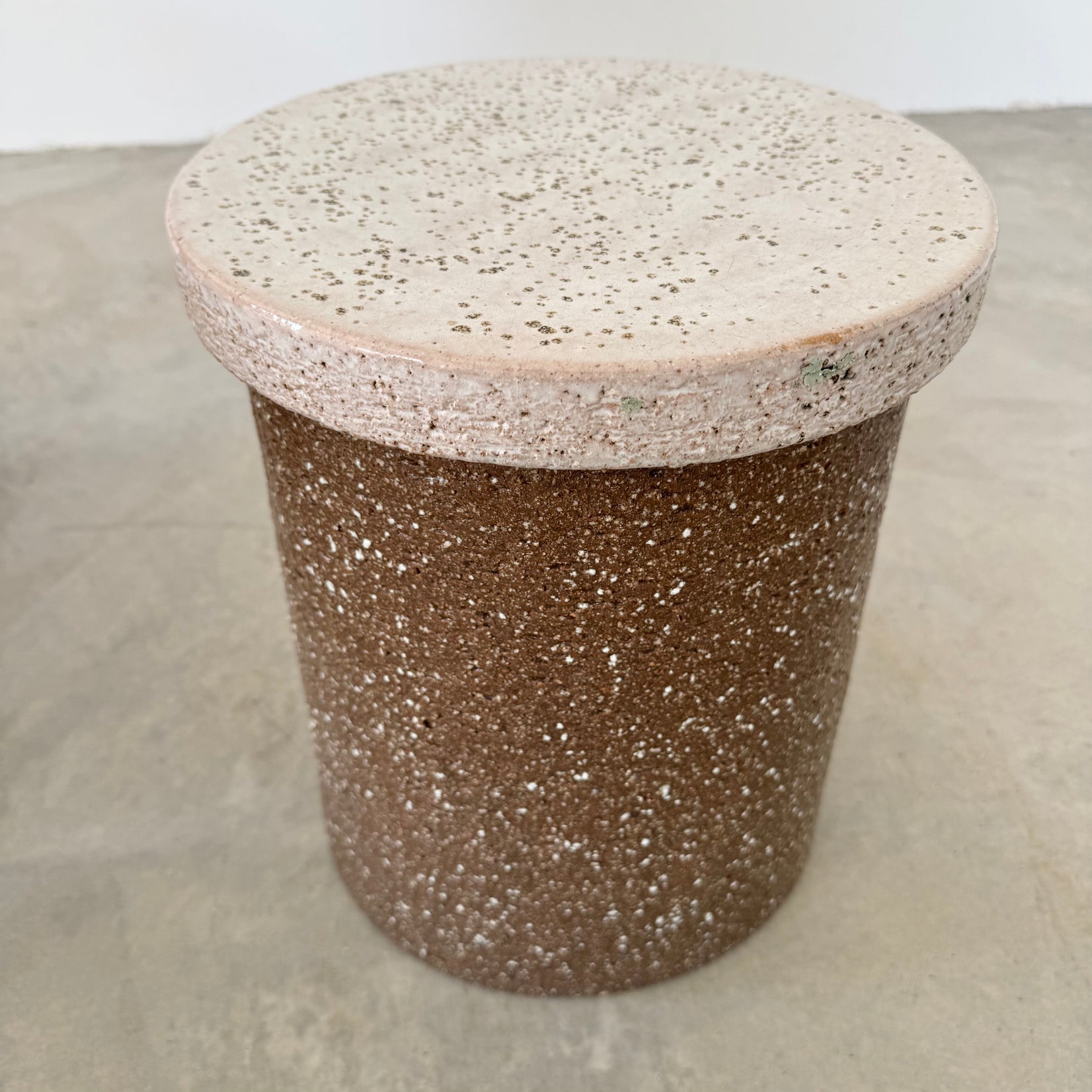 Ceramic Table and Stools