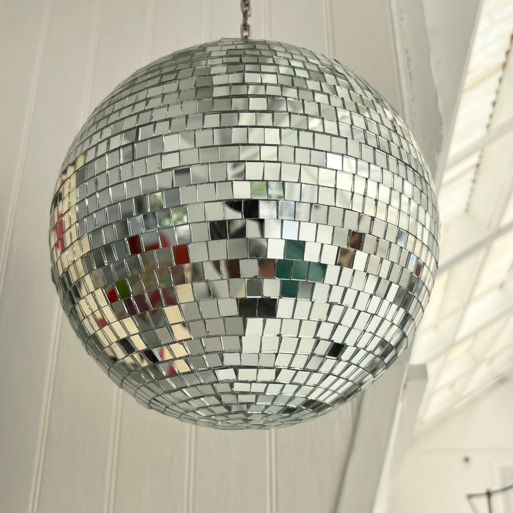 Vintage Mosaic Disco Ball, 1970s USA